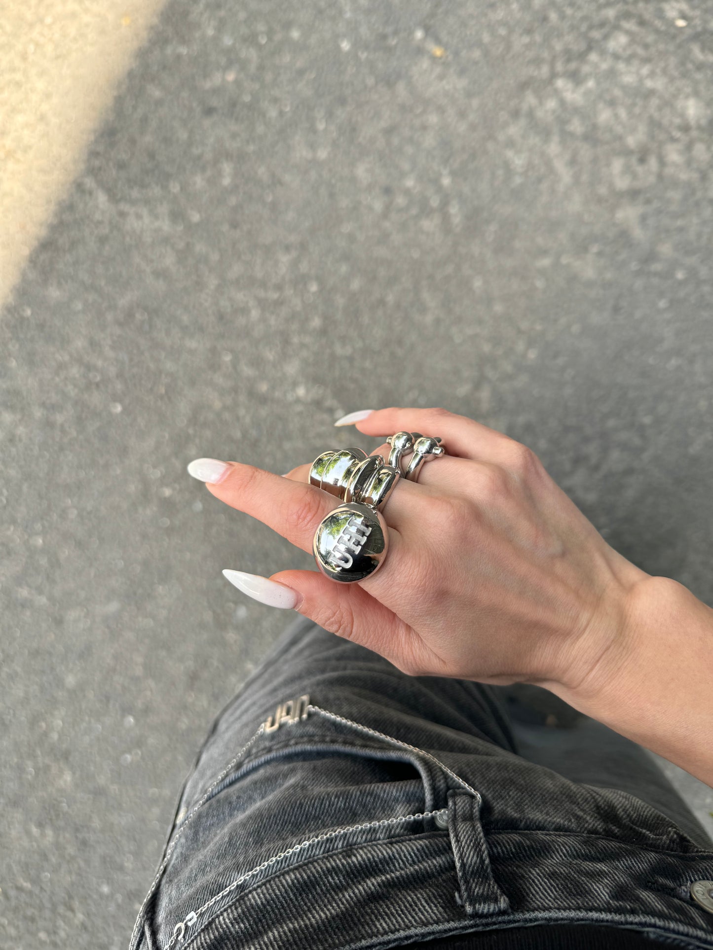 "UHI" Ring Big size