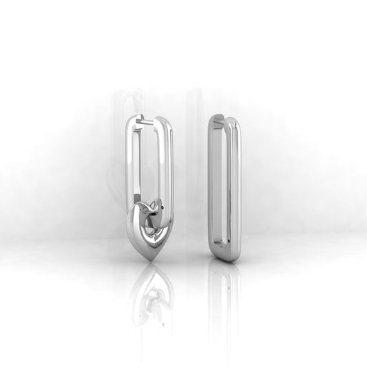 ''Modern'' earrings with medium and big sizes