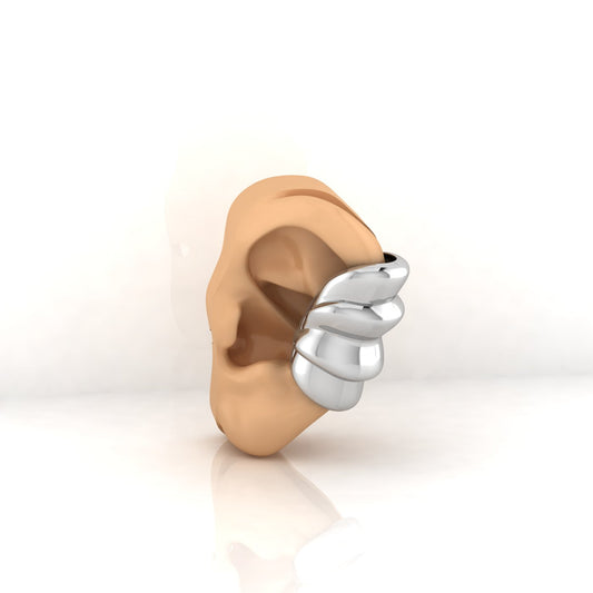 “Wavy” Chunky Cuff Big Size