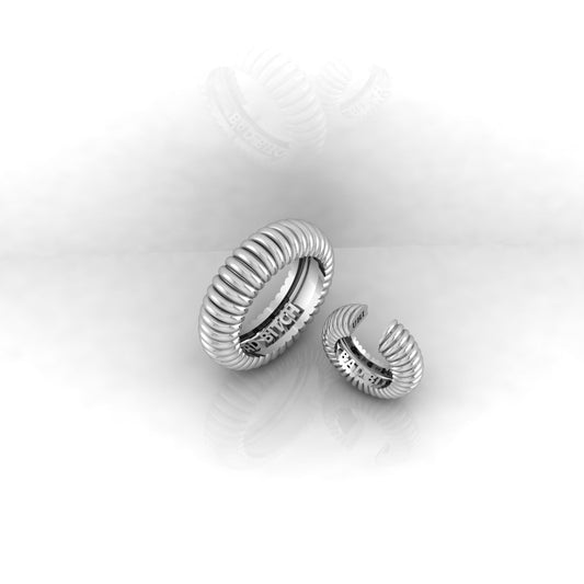 "Graceful" Ring with  Cuff