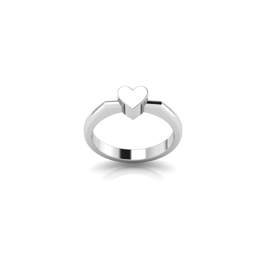 "Minimalistic Heart" Shape Ring