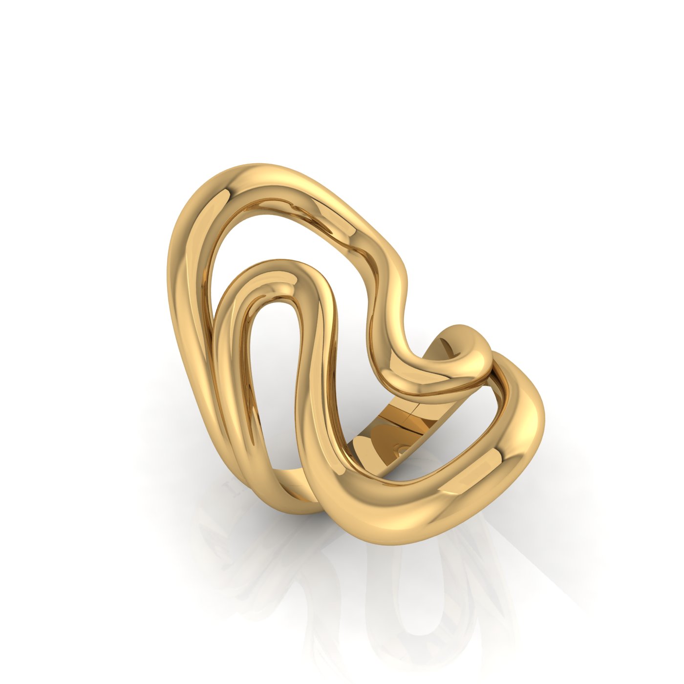 "Curly" Ring