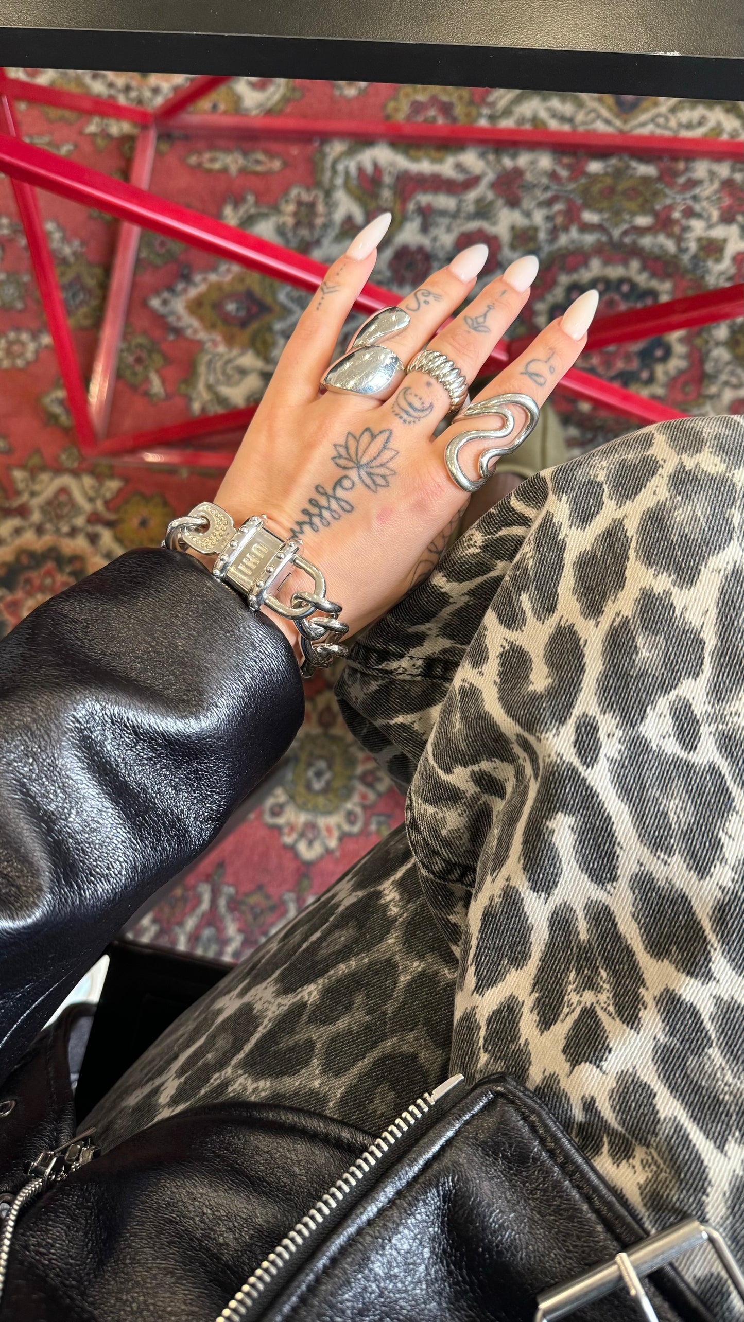 “Lock Chunky Bracelet”