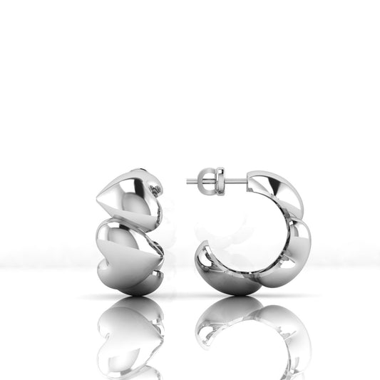 Ditsuhi "Big Heart" Earrings