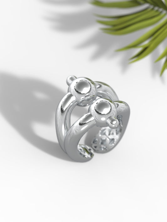 "Vogue" Ring Double Decker