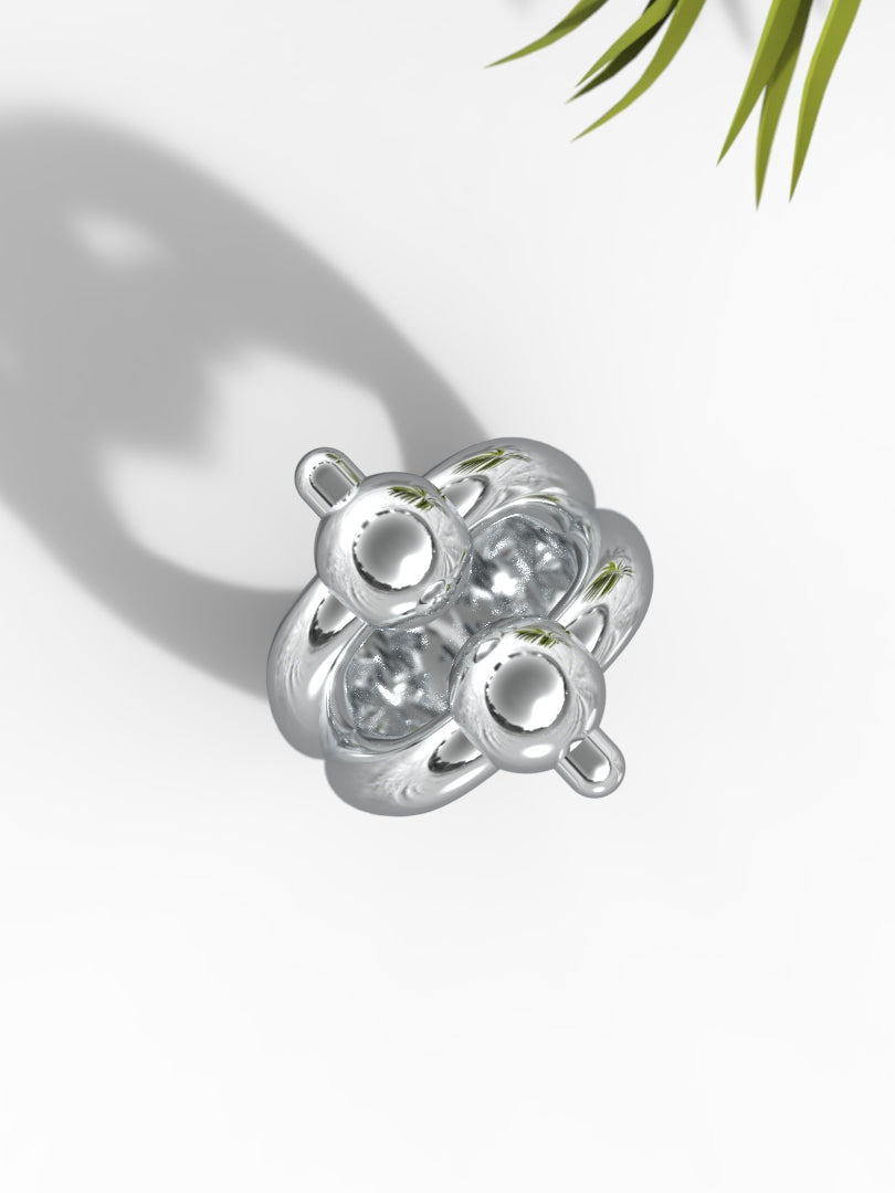 "Vogue" Ring Double Decker