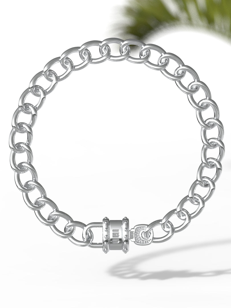 'Chunky Lock' Necklace
