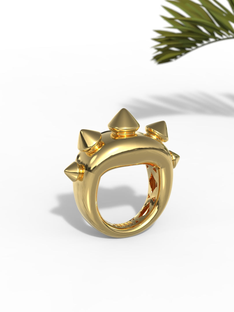 "SPIKES SIMPLE" Ring