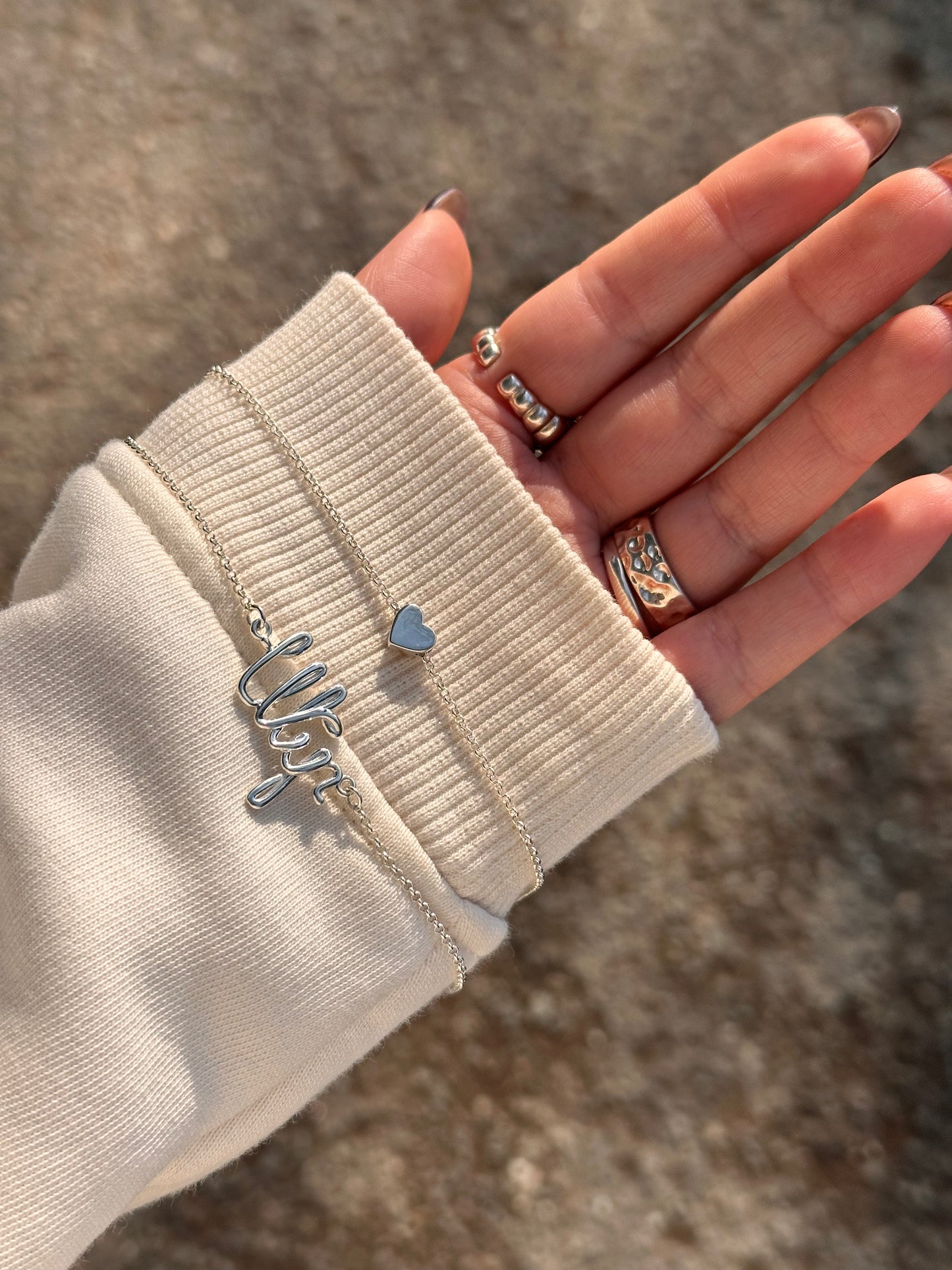 ‘Ser’ Wire Necklace