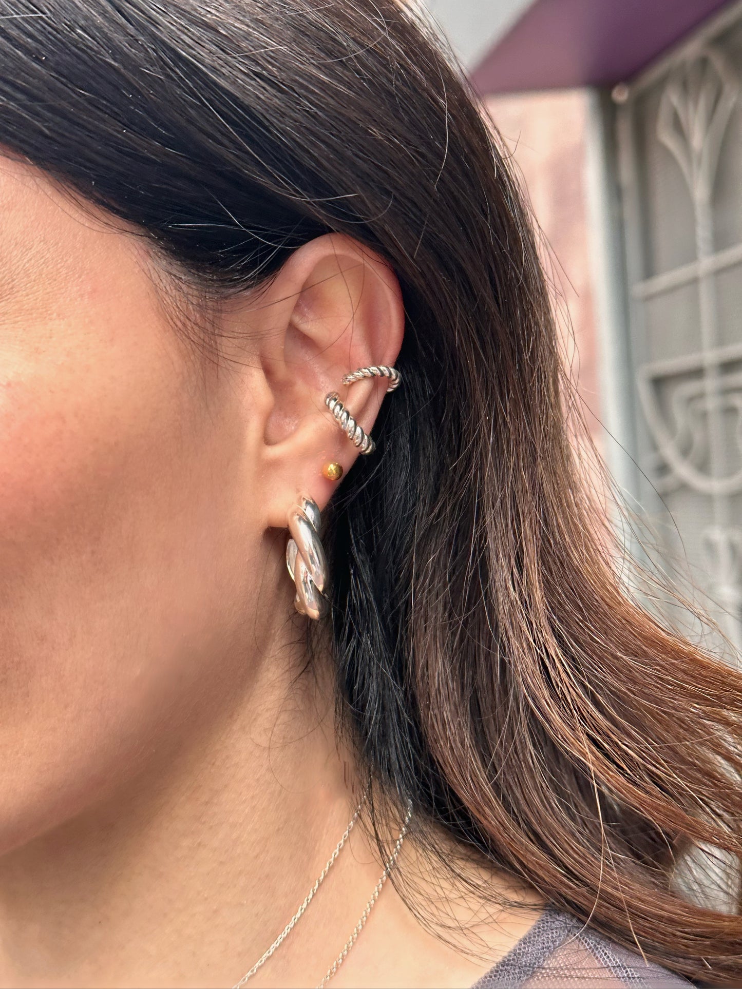 Pair of Rope Earrings