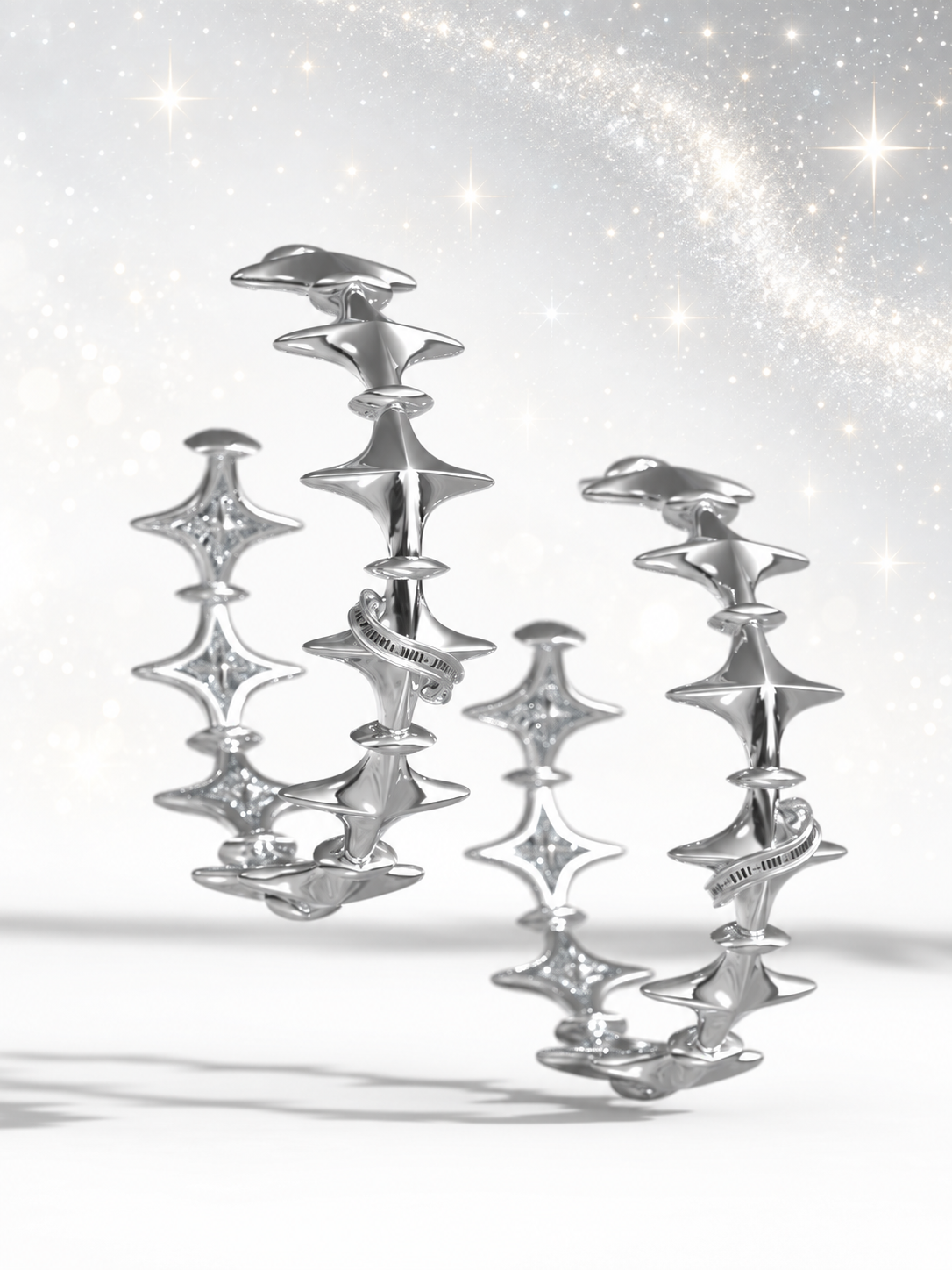 Starfall Hoop Earrings-TO BE RELEASED SOON