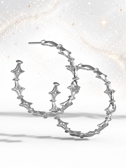 Starfall Hoop Earrings-TO BE RELEASED SOON