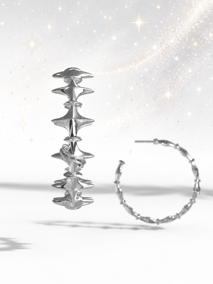 Starfall Hoop Earrings-TO BE RELEASED SOON