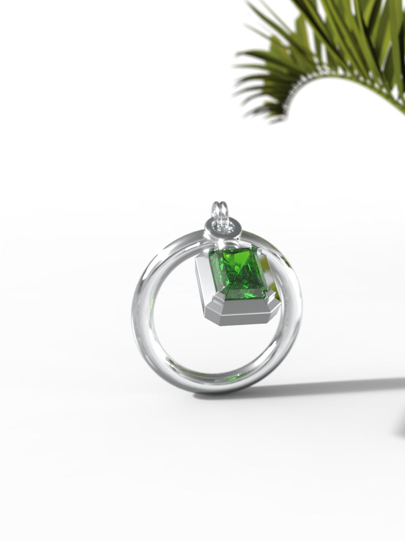 Ring "SOLÉ VERDE"