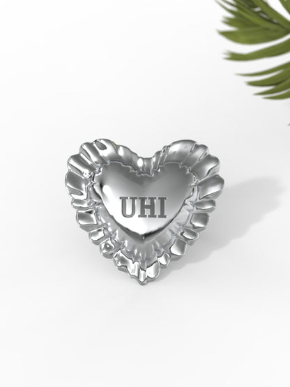 'Ravioli' Heart Shape  Ring/ Small Size