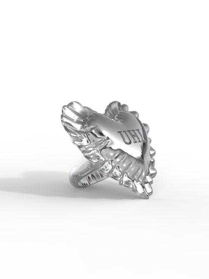 'Ravioli' Heart Shape  Ring/ Small Size