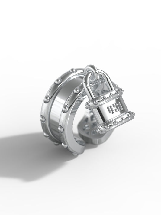 "Locked" Ring, Resizable