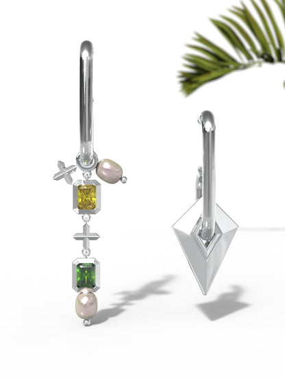 Earrings "Woman's spear"