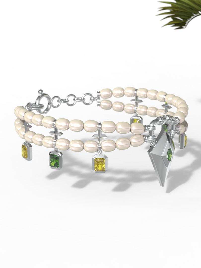 SOLÉ 'Guardian Pearl Necklace'