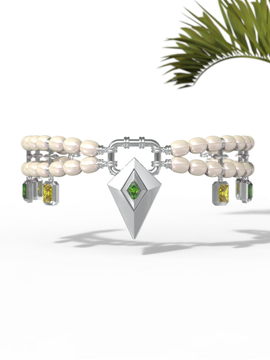 SOLÉ 'Guardian Pearl Necklace'