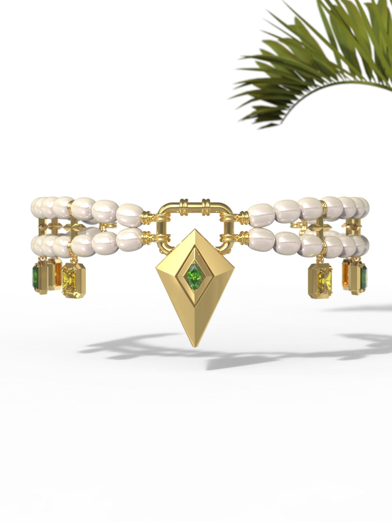 SOLÉ 'Guardian Pearl Necklace'