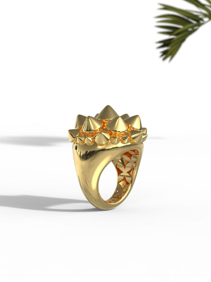 "SPIKES" Ring