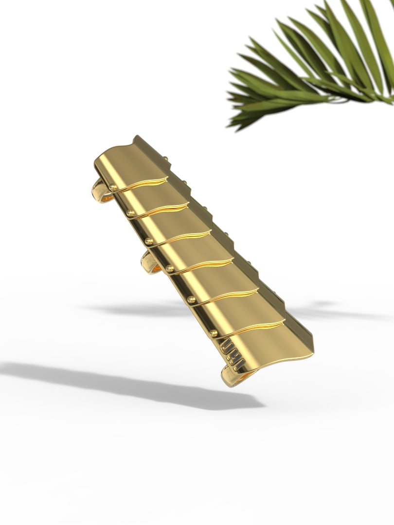 "Dragon Tail" Handmade Ring, Elongated