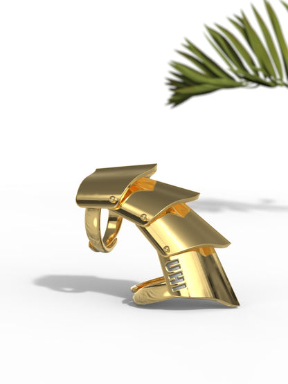 "Dragon Tail" Handmade Ring