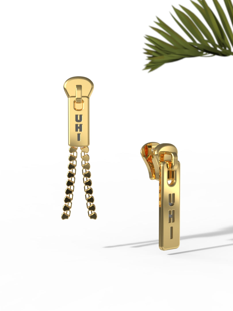 Earrings "ZIP" Small SIze