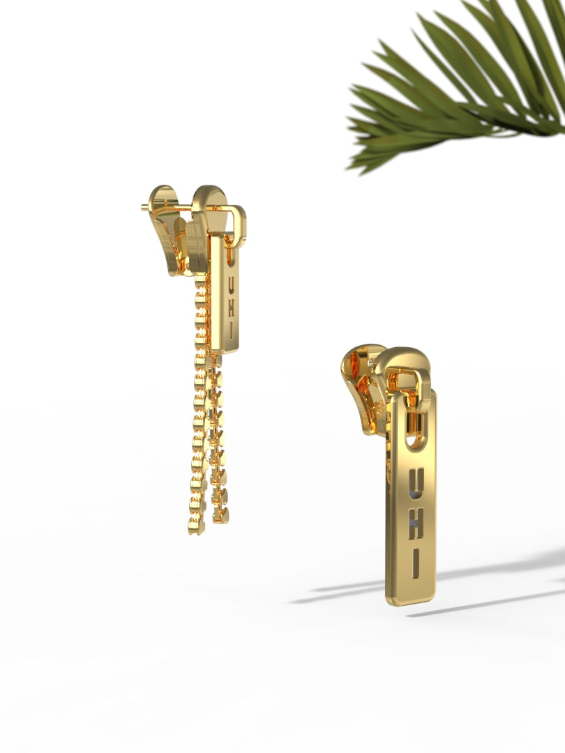 Earrings "ZIP" Small SIze