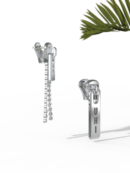 Earrings "ZIP" Small SIze