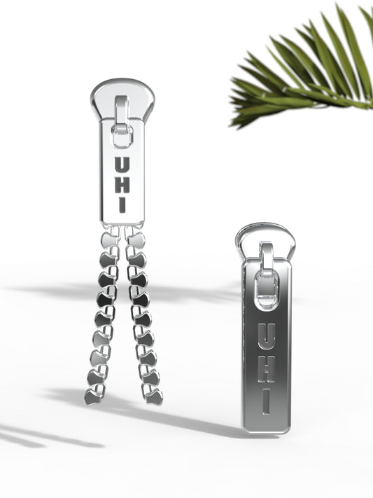 Earrings "ZIP" Big Size