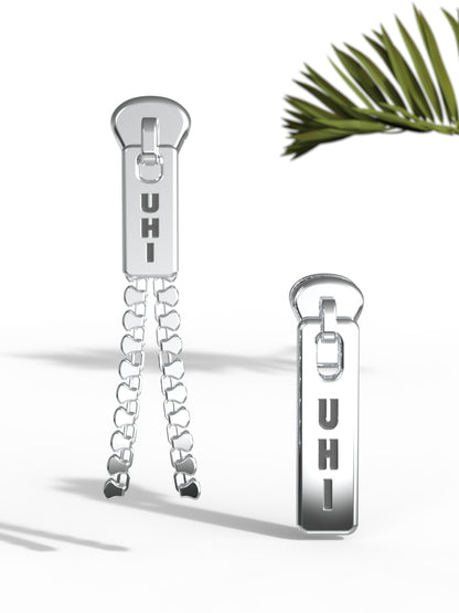 Earrings "ZIP" Big Size