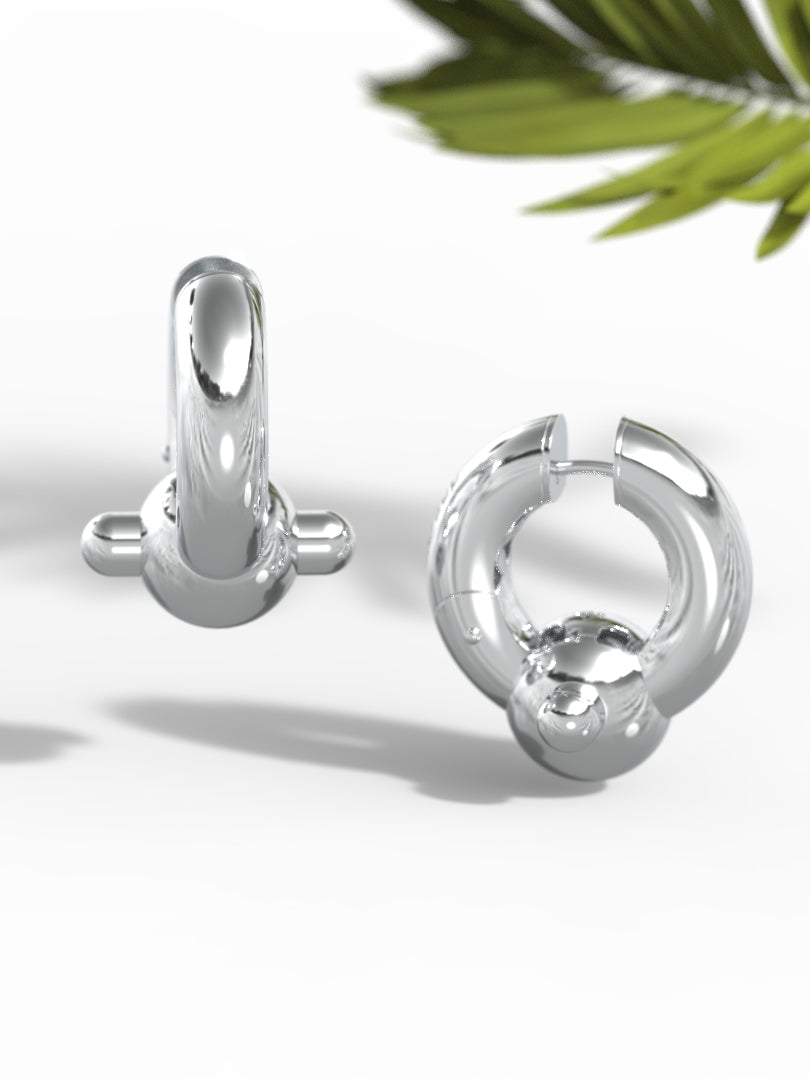 Earring "Vogue Hoop" Big Size