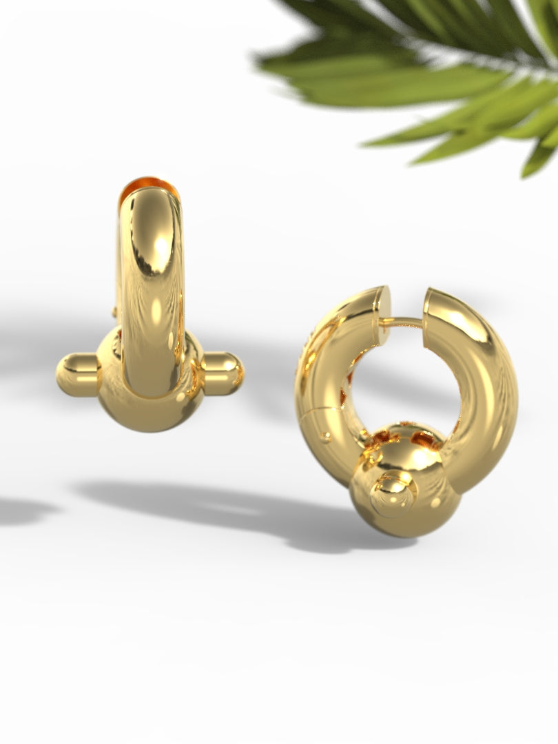 Earring "Vogue Hoop" Big Size