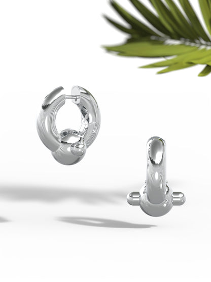 Earring "Vogue Hoop" Small Size