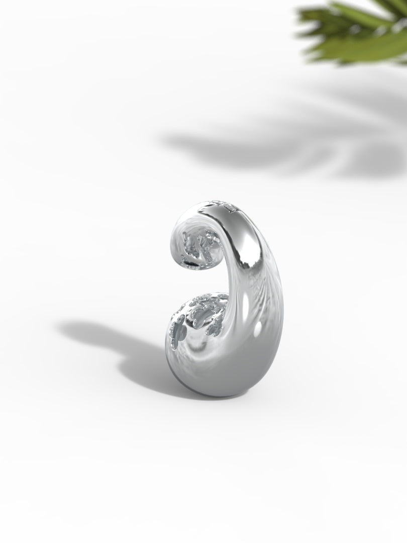 "Airpods" Shape Solo Cuff