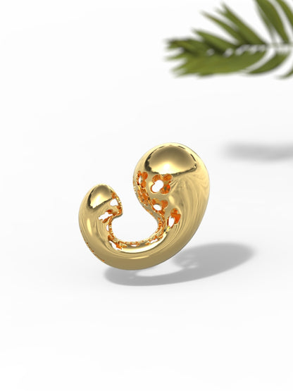 "Airpods" Shape Solo Cuff