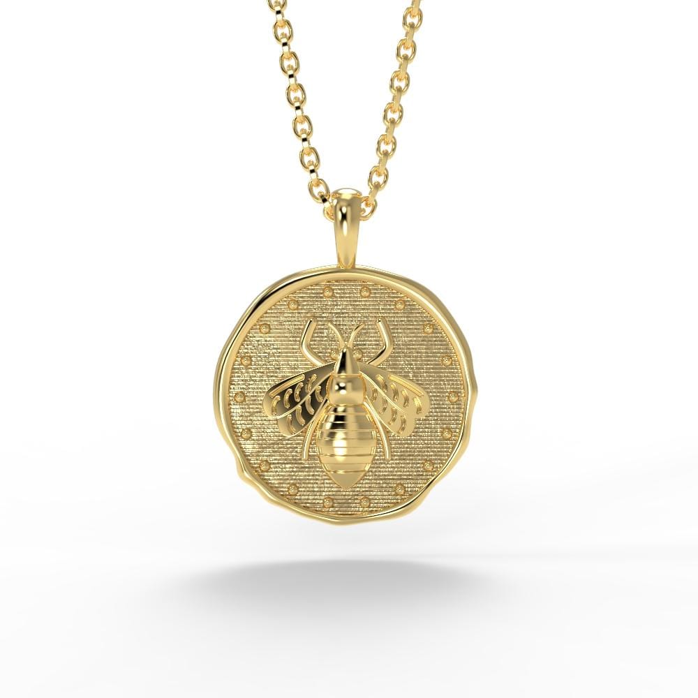 'Bee Noble' Coin Pendant