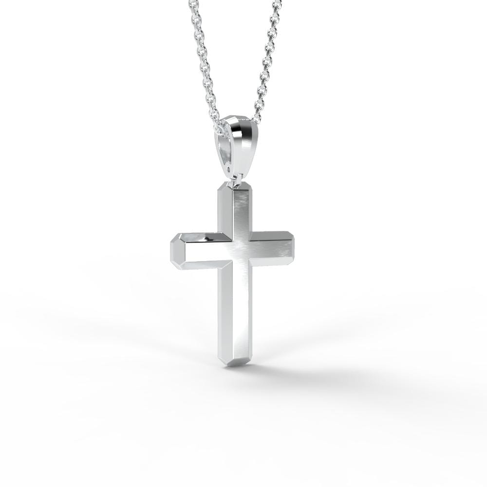 'Bellezza' Small Cross Necklace