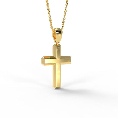 'Bellezza' Small Cross Necklace