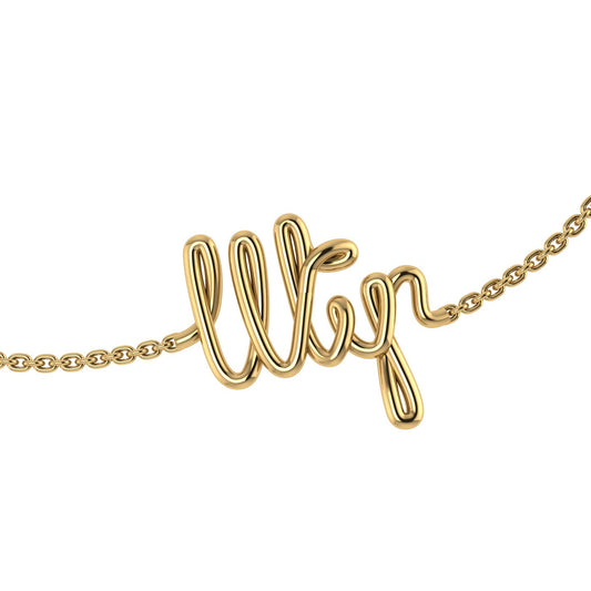 ‘Ser’ Wire Necklace
