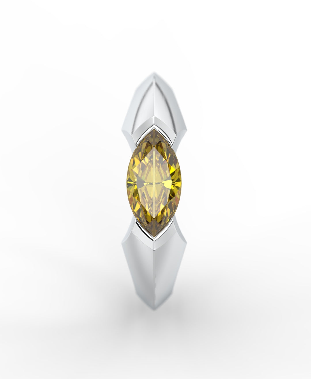 Marquise Shape CZ Ring